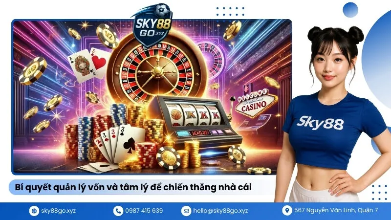 Bí quyết quản lý vốn và tâm lý để chiến thắng nhà cái