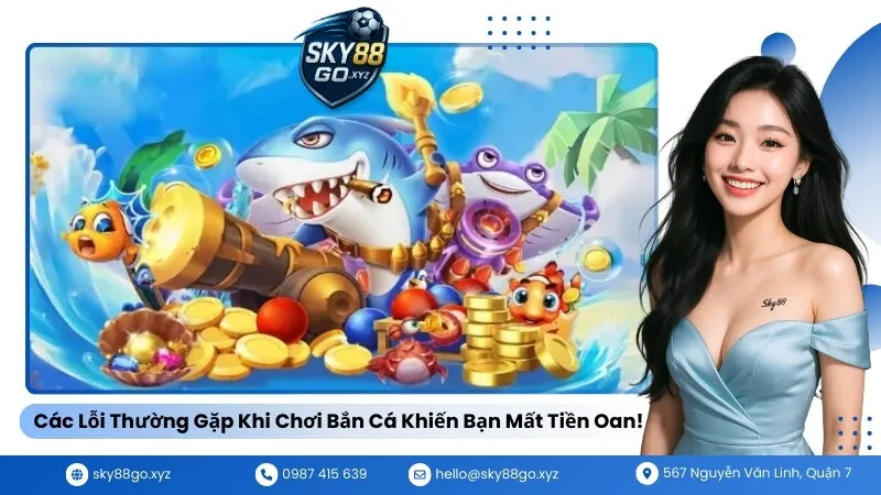 Các Lỗi Thường Gặp Khi Chơi Bắn Cá Khiến Bạn Mất Tiền Oan!