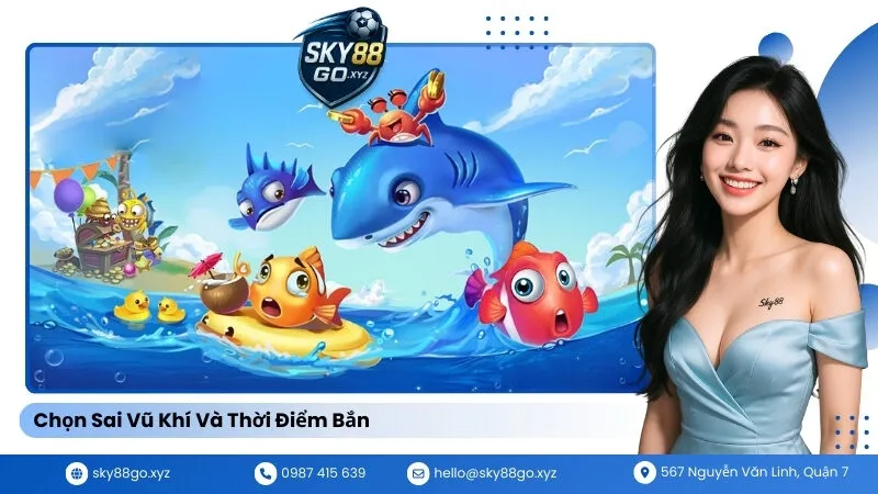 Chọn Sai Vũ Khí Và Thời Điểm Bắn