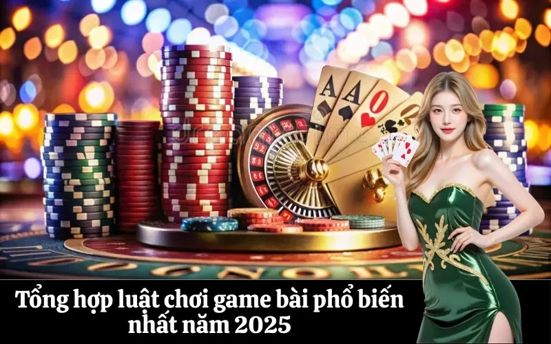 Tổng hợp luật chơi game bài phổ biến nhất năm 2025